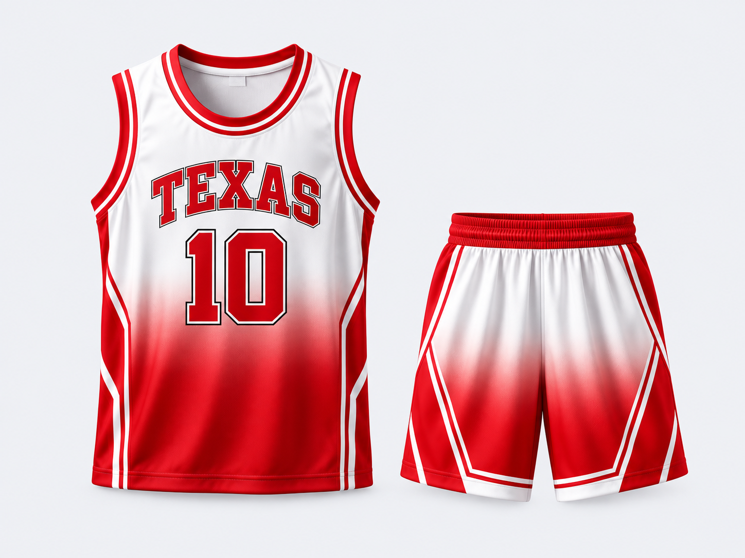 Basketball Uniform – Jersey & Shorts Set