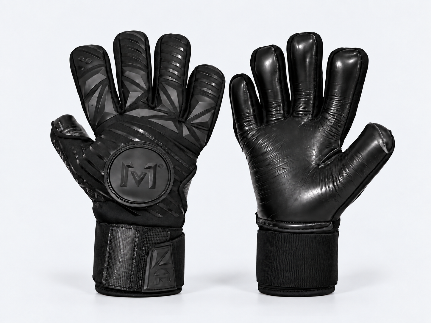 Black German Contact Goalkeeper Gloves
